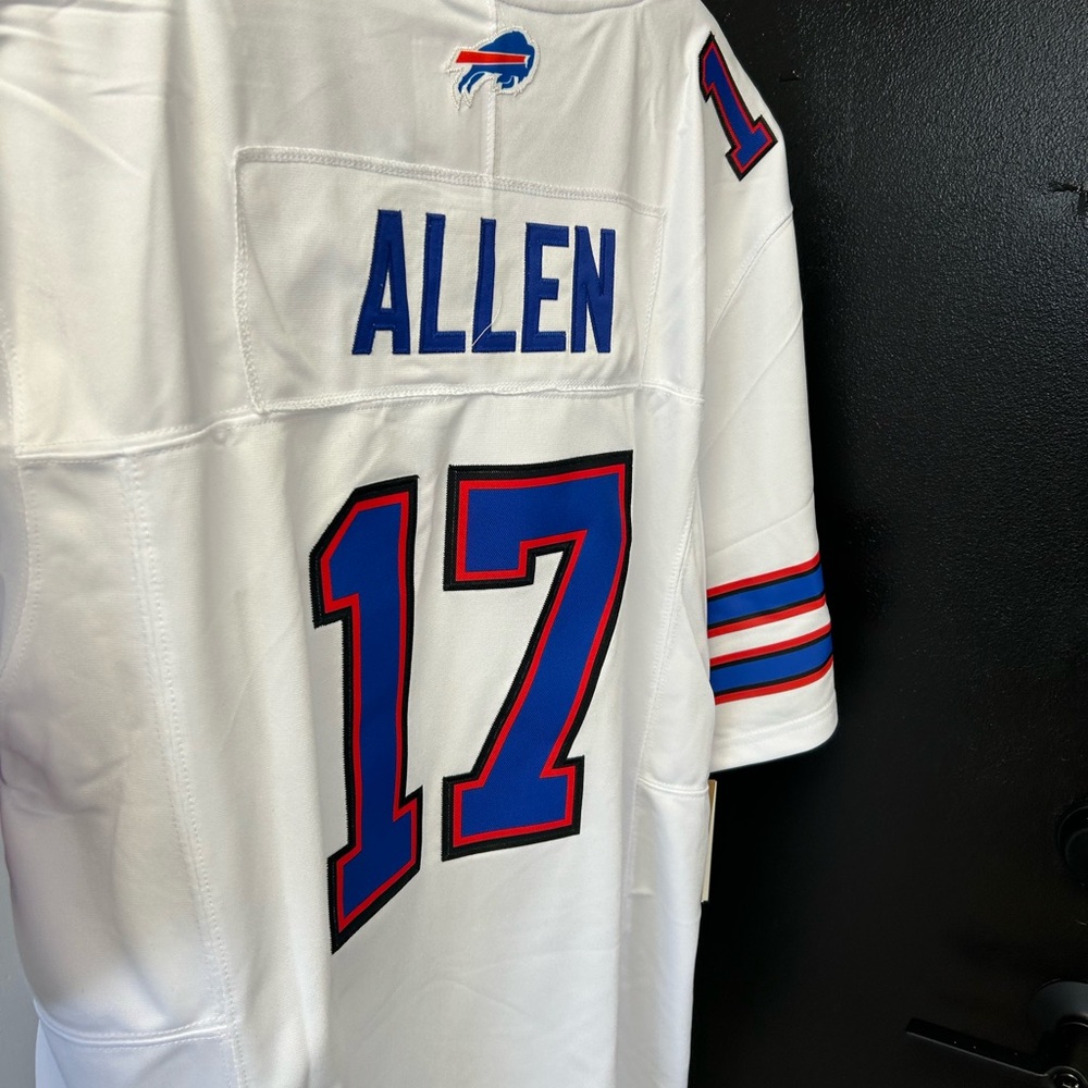Nike White Buffalo Bills Josh Allen Jersey - Picture 5 of 10
